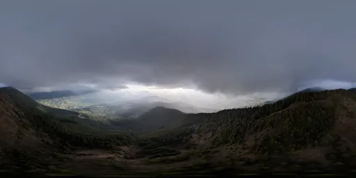 Stormy Sky Landscape