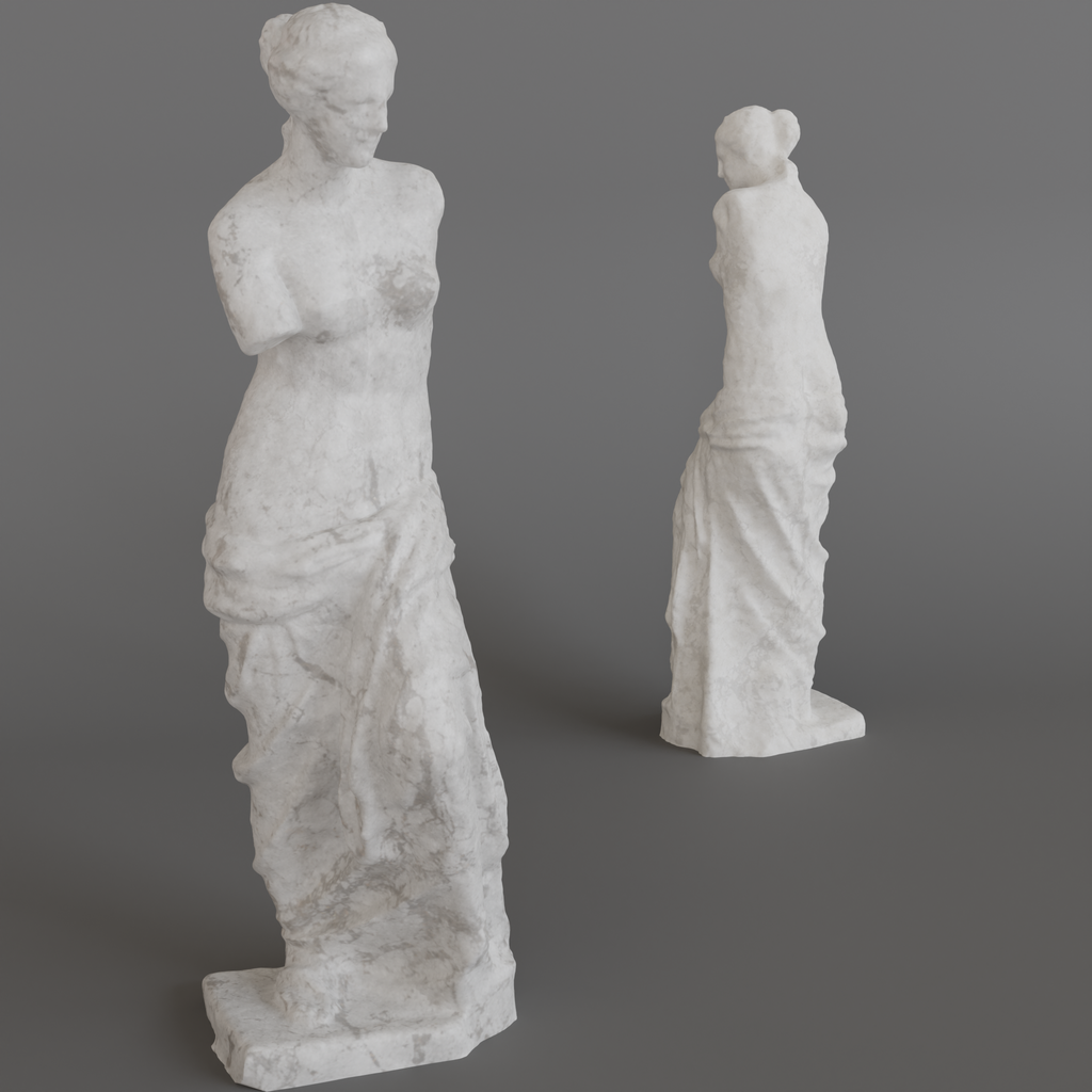 Venus De Milo Sculpture Free Interior Sculptures Models Blenderkit