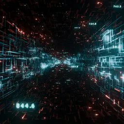 Sci-Fi Data Tunnel