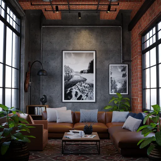 Cozy Winter Lounge