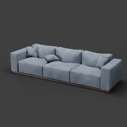 Mist Blue Sofa