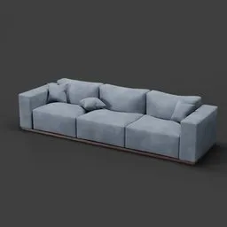 Mist Blue Sofa