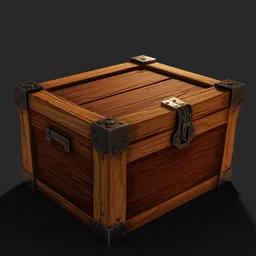 Stylized Wooden Crate