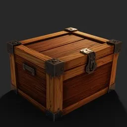 Stylized Wooden Crate