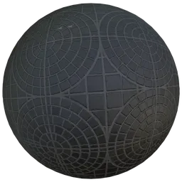 Concenteric circle pavings