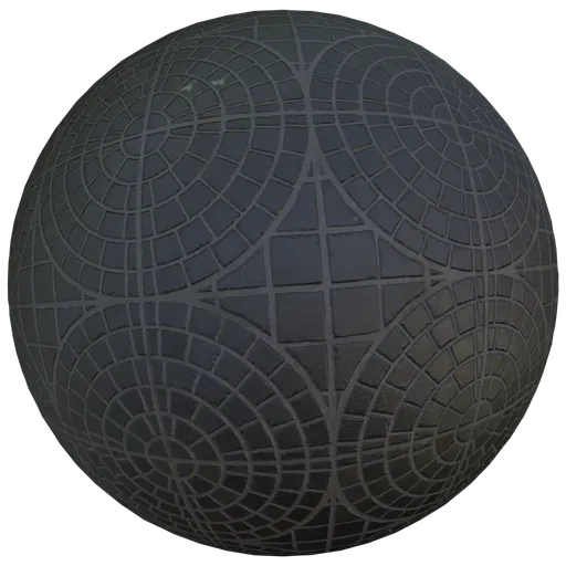 Concenteric circle pavings