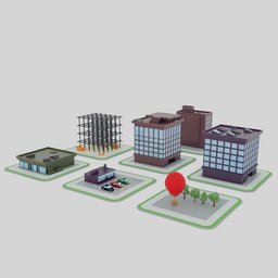 Low Poly City Collection