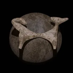 Rokviz Ancient ornament symbol brush