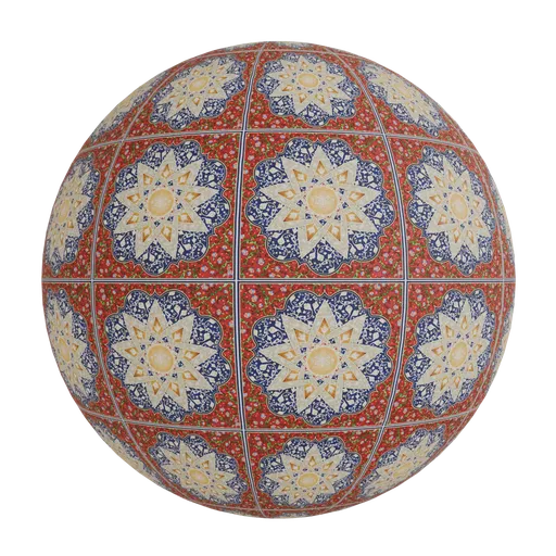 Ornamental carpet texture