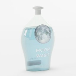 MoonWash Shampoo Bottle
