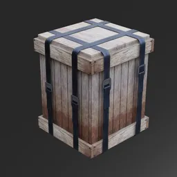"Experience the ultimate gaming adventure with the Survival Box 3D model for Blender 3D. Featuring high-level texture rendering, realistic shading techniques and clean borders, this chest covered loot-inspired model is perfect for game/set creation. Get the best of Fortnite-style and CSGO-inspired design with this well-rendered model."