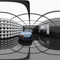 Car Showroom Studio HDRI