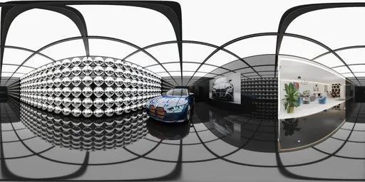 Car Showroom Studio HDRI