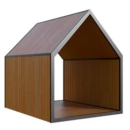 Modern Wooden Cabin Shelter