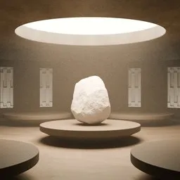 Dramatic sci-fi movie still