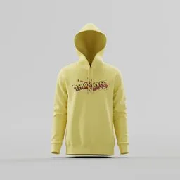 "ThugLife" Splatter Graphic Hoodie