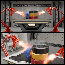 Pvc wire fire testing machine