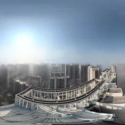 Highsky fog clouds
