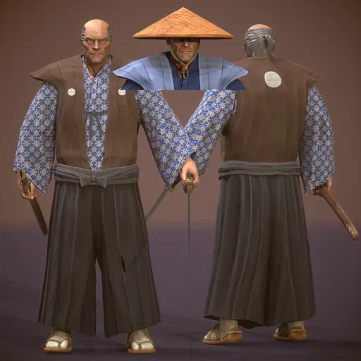 Japanese Samurai Warrior