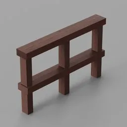 Short Wooden Fence