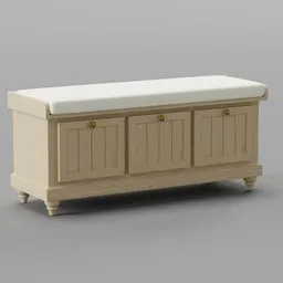 Upholstered Storage Bench