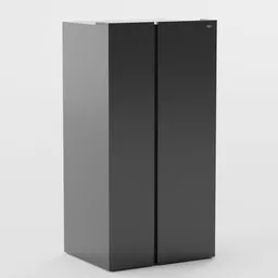 Simple Side by Side Fridge (Lesser Poly)