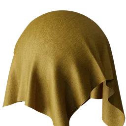Plain Gold Chenille