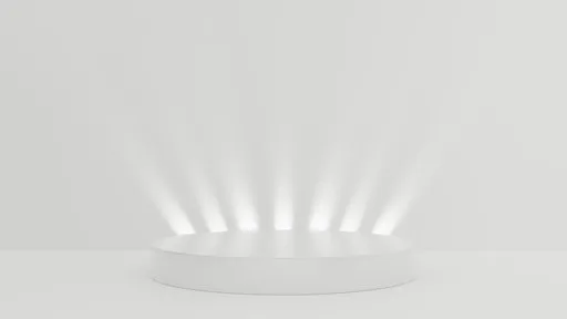 Versatile 3D podium for product display, ideal for jewelry to electronics, with dynamic lighting.