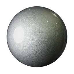 White Coated Glitter