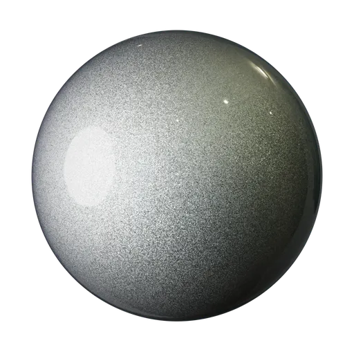 White Coated Glitter
