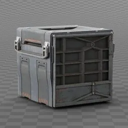 Sci-Fi Crate Asset