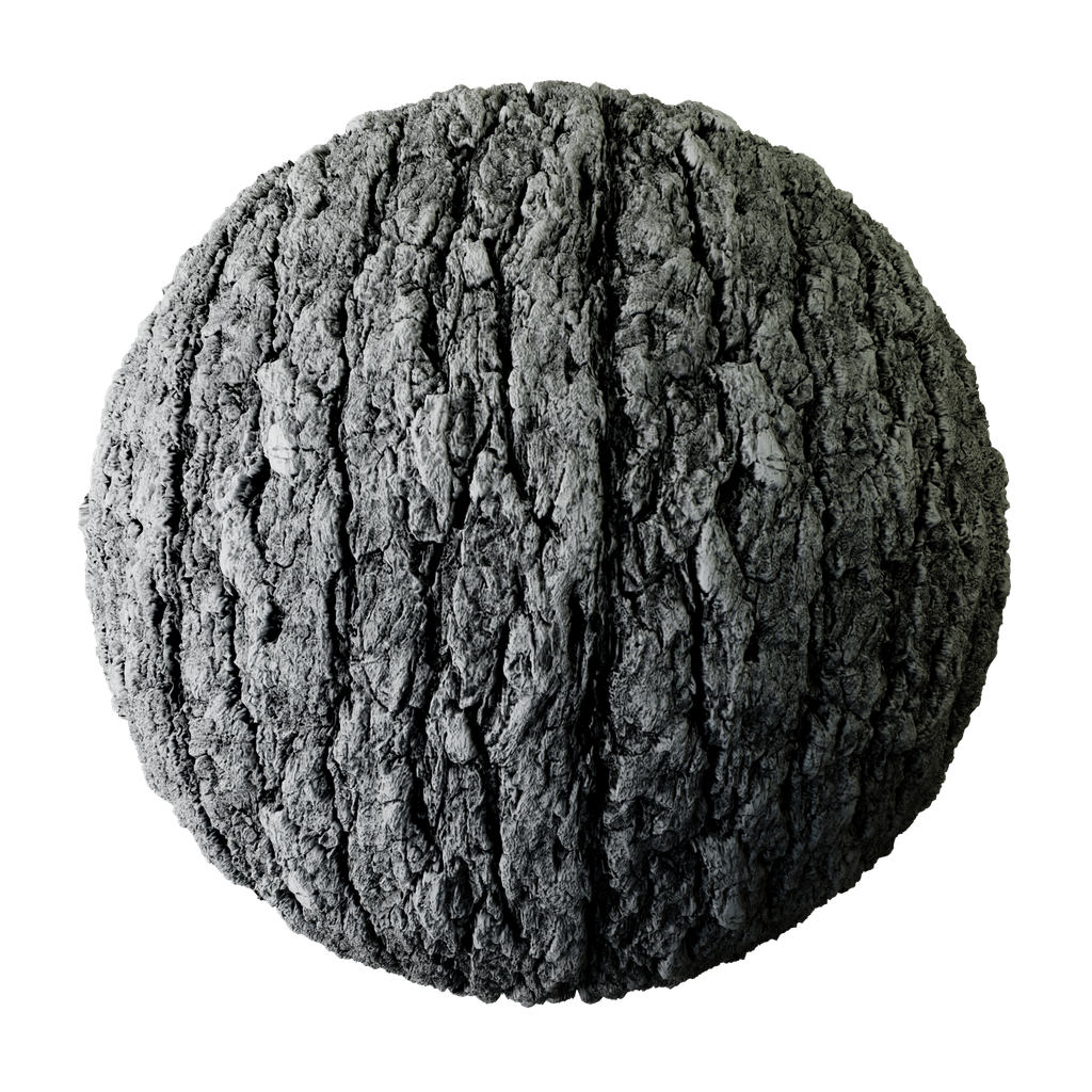 Tree Bark Burned FREE wood materials BlenderKit