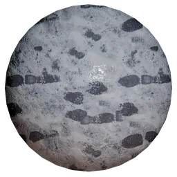 Footprints in Snow Texture