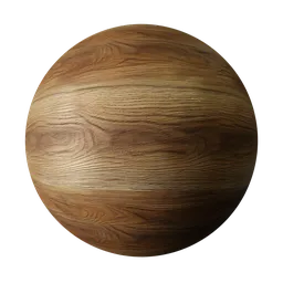 High-resolution seamless wood texture for Blender 3D, 2K PBR material for realistic rendering in digital art and simulations.