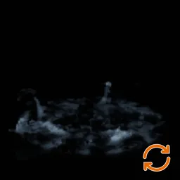 Bubbling Steam Looped