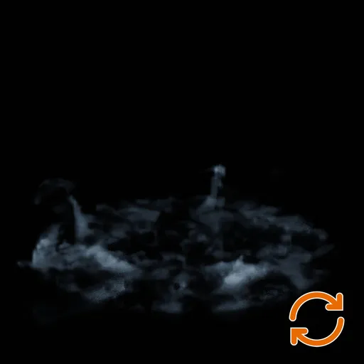 Bubbling Steam Looped