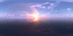 Heavenly sunset