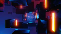 Cyberpunk Style Tunnel