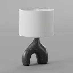 Stone Table Lamp