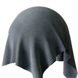 Grey Felt Fabric
