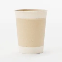 Realistic Blender 3D coffee cup model with glossy finish and detailed handle, perfect for digital kitchen or cafe scenes.