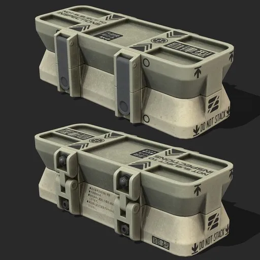 Scifi Storage Case Light