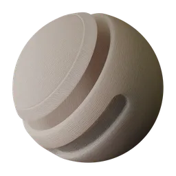 Transparent ribbed paper