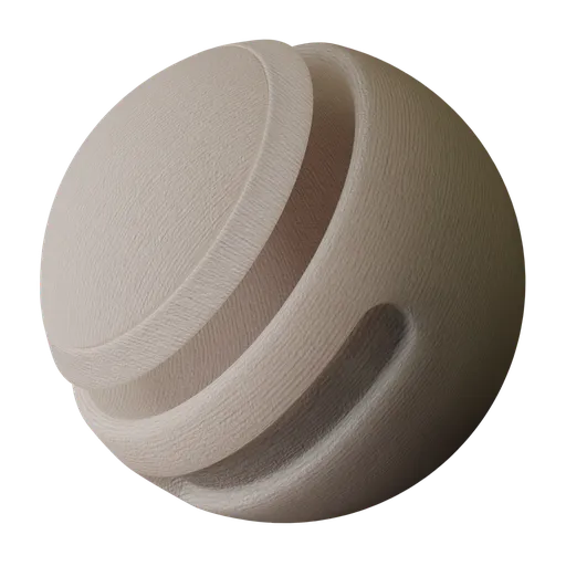 Transparent ribbed paper