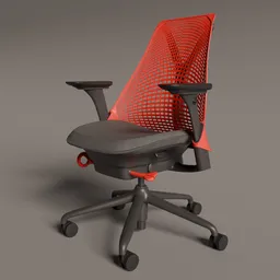 Gaming Chair HM Sayl Red