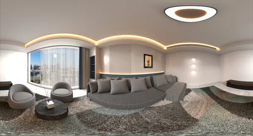 Modern Minimal Living Room