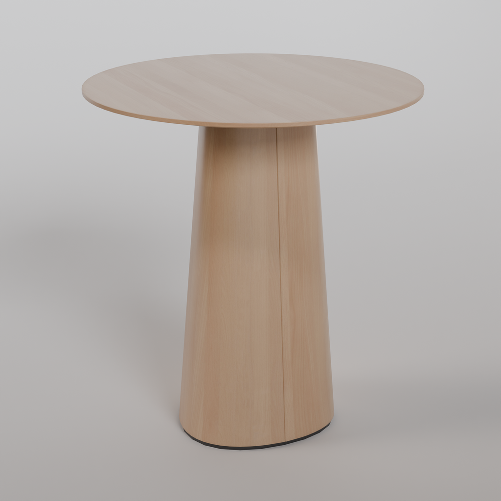 P.O.V. Table 460 B0 - natural varnish | Tables models | BlenderKit