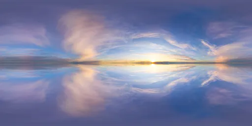 Infinite Real Sky - Colorful Sunset