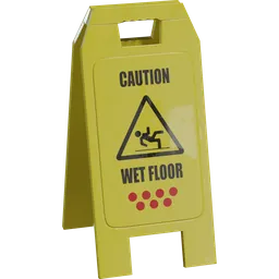 Wet Floor Sign 01