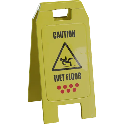 Wet Floor Sign 01